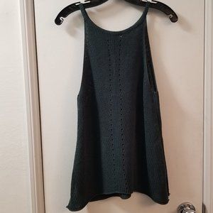 Zara Dark Green knit tank top